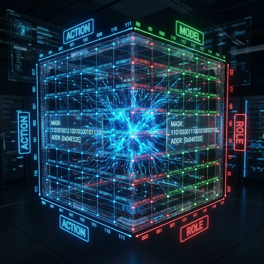 Aura 3D 二进制寻址可视化